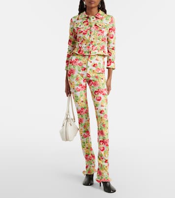 Ojalva floral denim jacket | Acne Studios