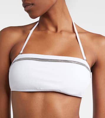 Top de bikini adornado | Brunello Cucinelli