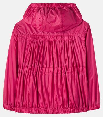 Aulne gathered hooded jacket | Moncler Enfant