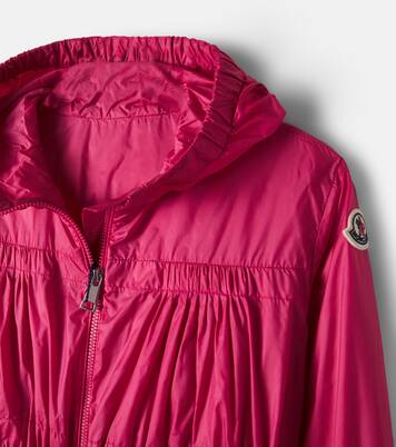 Aulne gathered hooded jacket | Moncler Enfant