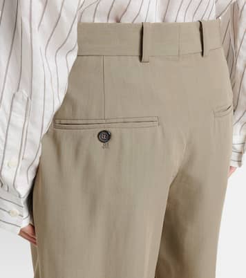 High-rise Bermuda shorts | Toteme