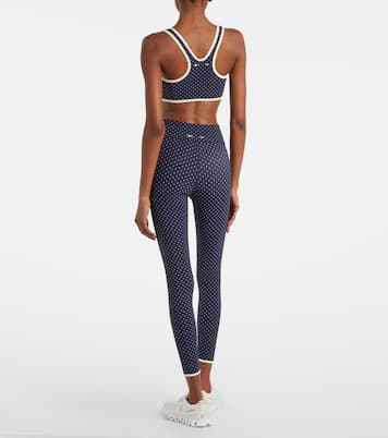 Spellbound Jade polka-dot sports bra | The Upside