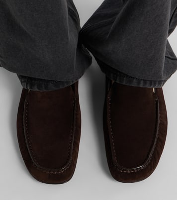 Leo suede loafers | The Row