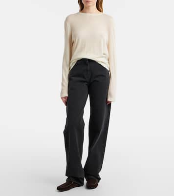 Leo suede loafers | The Row