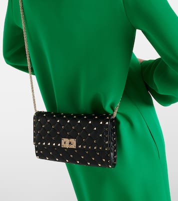Borsa a spalla Rockstud Spike in pelle | Valentino Garavani