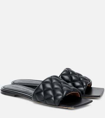 Mules Padded en cuir matelassé | Bottega Veneta