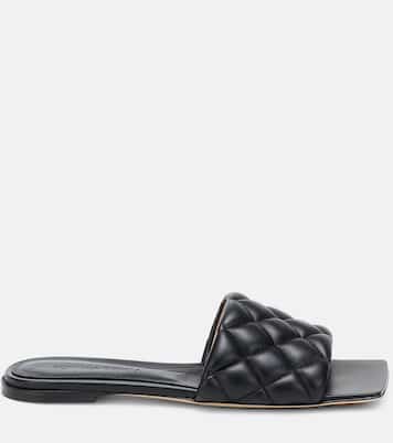Mules Padded en cuir matelassé | Bottega Veneta