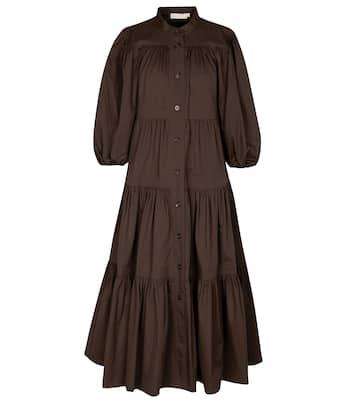 Midikleid aus Baumwollpopeline | Tory Burch