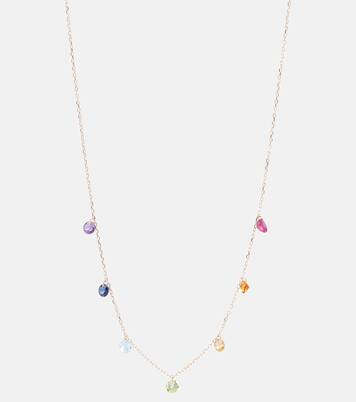 Collana Chakras Rainbow in oro 18kt con pietre preziose | Persée