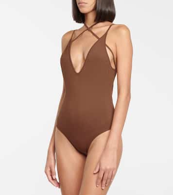 V-neck knit bodysuit | Zeynep Arçay