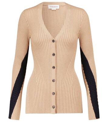 Ribbed-knit cardigan | Victoria Beckham