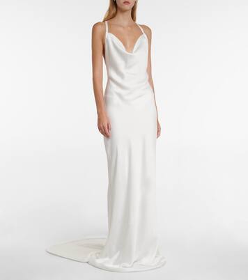 Robe aus Satin | Norma Kamali
