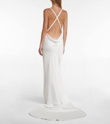 Robe aus Satin | Norma Kamali