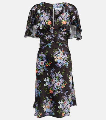 Midikleid aus Satin | Rabanne
