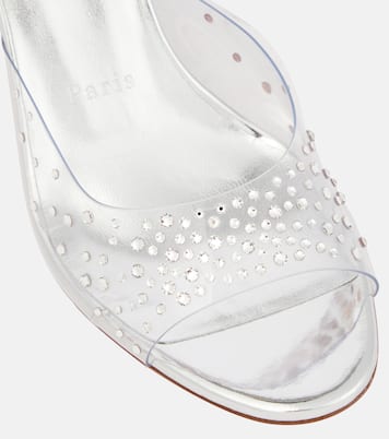 Mules Degramule 85 con decorazioni | Christian Louboutin