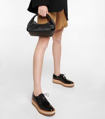 Plateau-Schnürschuhe Brook aus Lackleder | Clergerie