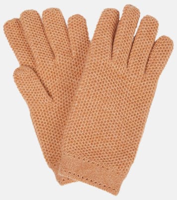 Guantes de croché de cachemir | Loro Piana