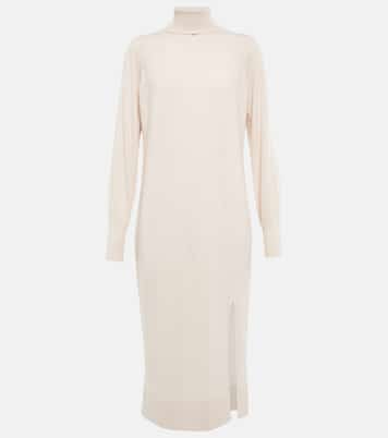 Wool and cashmere sweater midi dress | Jardin des Orangers