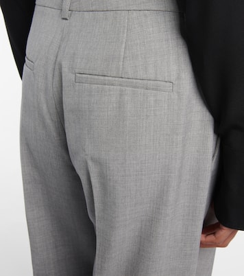 Pantalon ample en laine vierge | Victoria Beckham
