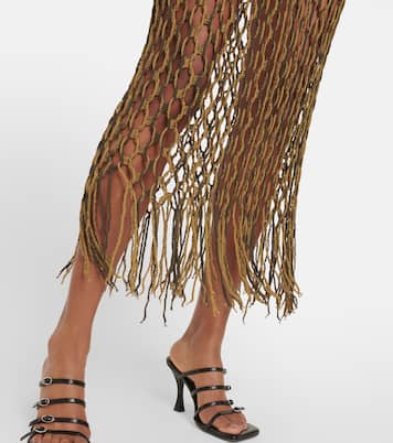 Jupe longue en crochet | Dion Lee