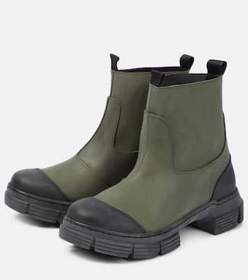 Rubber ankle boots | Ganni