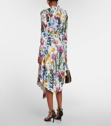 Jupe midi à fleurs | Stella McCartney