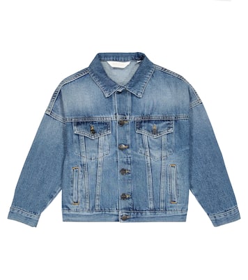 Chaqueta en denim con logo | Palm Angels Kids