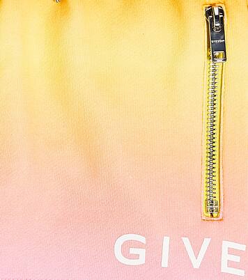 Shorts in jersey di cotone ombré | Givenchy Kids