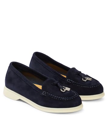 Mocasines Summer Charms de ante | Loro Piana Kids