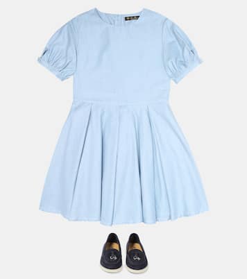 Mocasines Summer Charms de ante | Loro Piana Kids