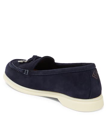 Mocasines Summer Charms de ante | Loro Piana Kids