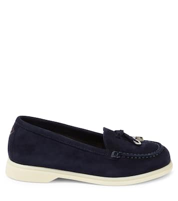 Mocasines Summer Charms de ante | Loro Piana Kids
