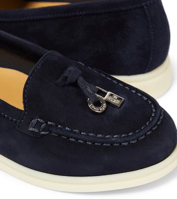 Mocasines Summer Charms de ante | Loro Piana Kids