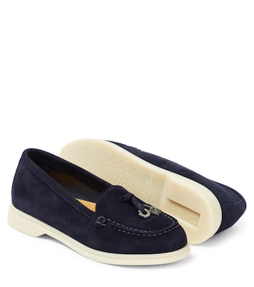 Mocasines Summer Charms de ante | Loro Piana Kids