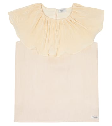 Emmi ruffled linen-blend top | Donsje