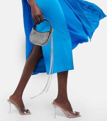 Vestido midi Beckett de crepé satén | Alex Perry