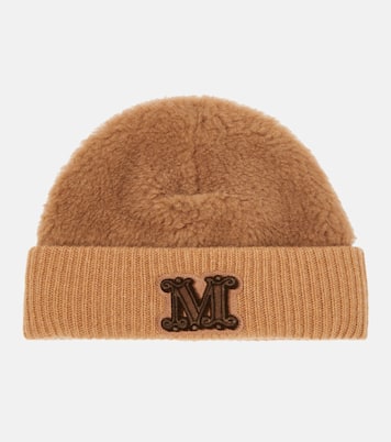 Fida camel and silk beanie | Max Mara
