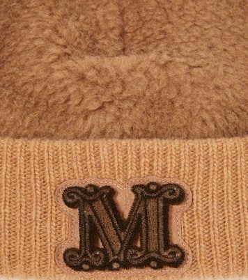 Fida camel and silk beanie | Max Mara