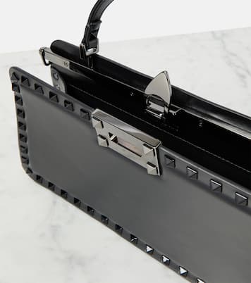 Clutch Rockstud Small aus Leder | Valentino Garavani