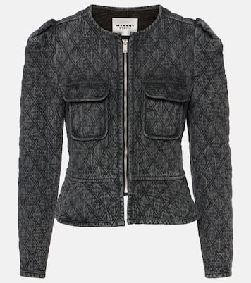 Veste Deliona matelassée en jean | Marant Etoile