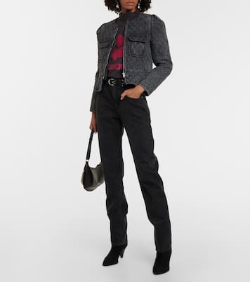 Veste Deliona matelassée en jean | Marant Etoile