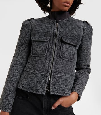 Veste Deliona matelassée en jean | Marant Etoile