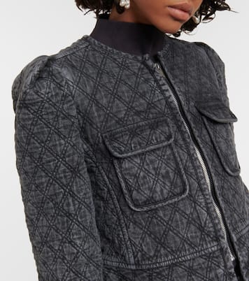 Veste Deliona matelassée en jean | Marant Etoile