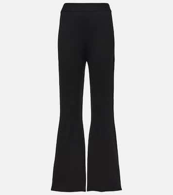 Pantalon évasé en laine mélangée | Joseph