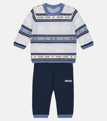 Bebé - set de jersey y pantalón de algodón | Kenzo Kids