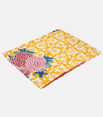 Arabesque Corolla muslin beach towel | Lisa Corti