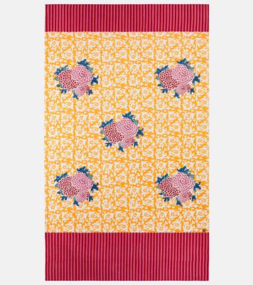 Arabesque Corolla muslin beach towel | Lisa Corti