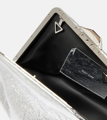 Borsa a spalla Day Off in pelle metallizzata | The Attico
