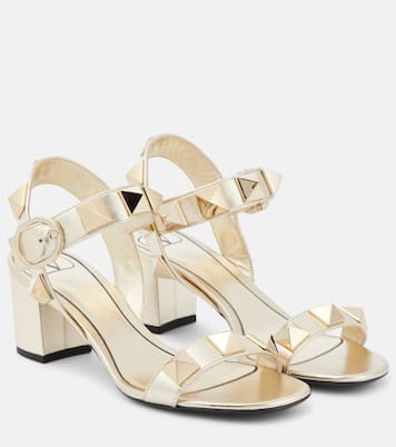 Roman Stud leather sandals  | Valentino Garavani