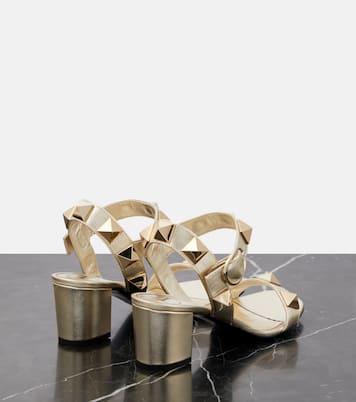 Roman Stud leather sandals  | Valentino Garavani